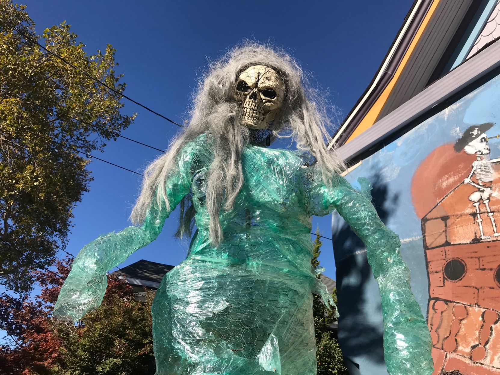 Napa Halloween Yard Display